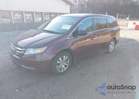 2016 Honda Odyssey Se from USA, damaged, VIN 5FNRL5H30GB117955